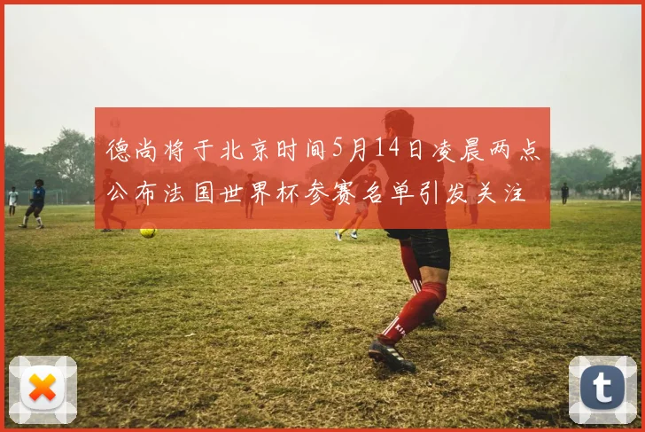 德尚将于北京时间5月14日凌晨两点公布法国世界杯参赛名单引发关注